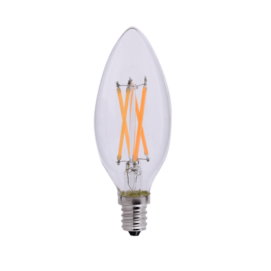 CHANDELIER BULBS - 60W EQV - TORPEDO