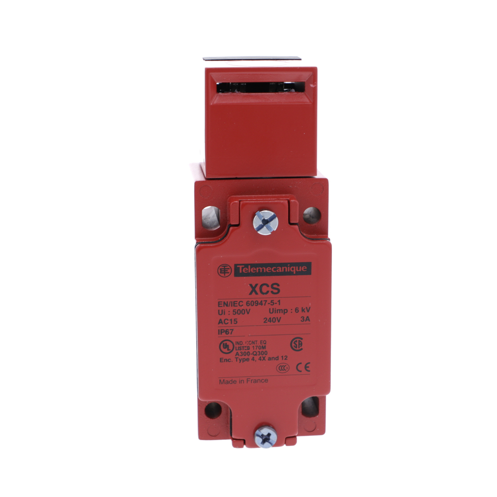 Safety switch, Telemecanique Safety switches XCS, metal XCSA, 3 NC, sl ...