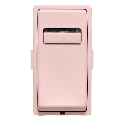 RENU Dimmer Color Change Faceplate, Fresh Pink Lemonade Leviton Renu Color Change Kit RKDMD-FP for Renu Dimmers, in Fresh Pink Lemonade