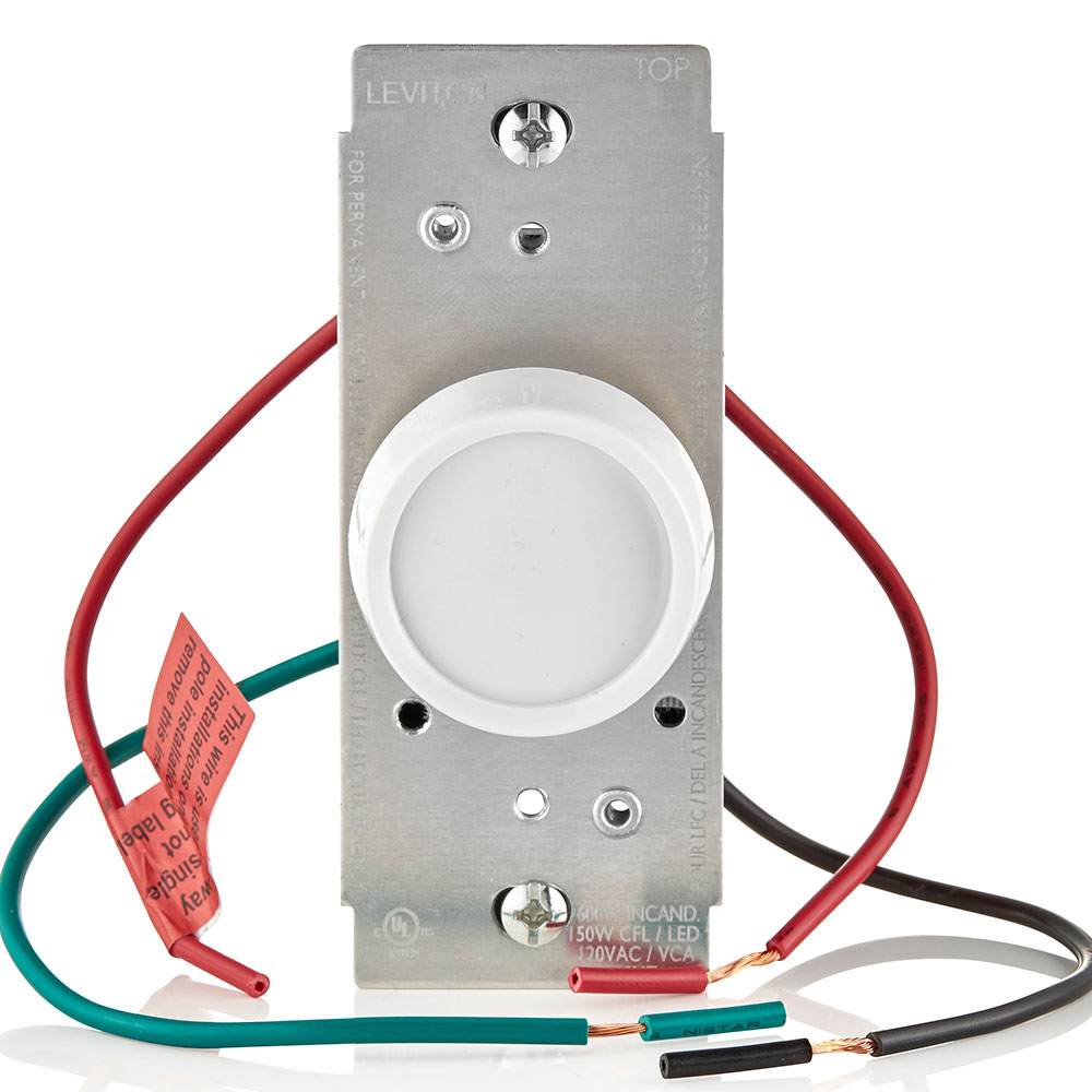 Trimatron Rotary Dimmer Switch for Dimmable LED, Halogen and Incandescent Bulbs