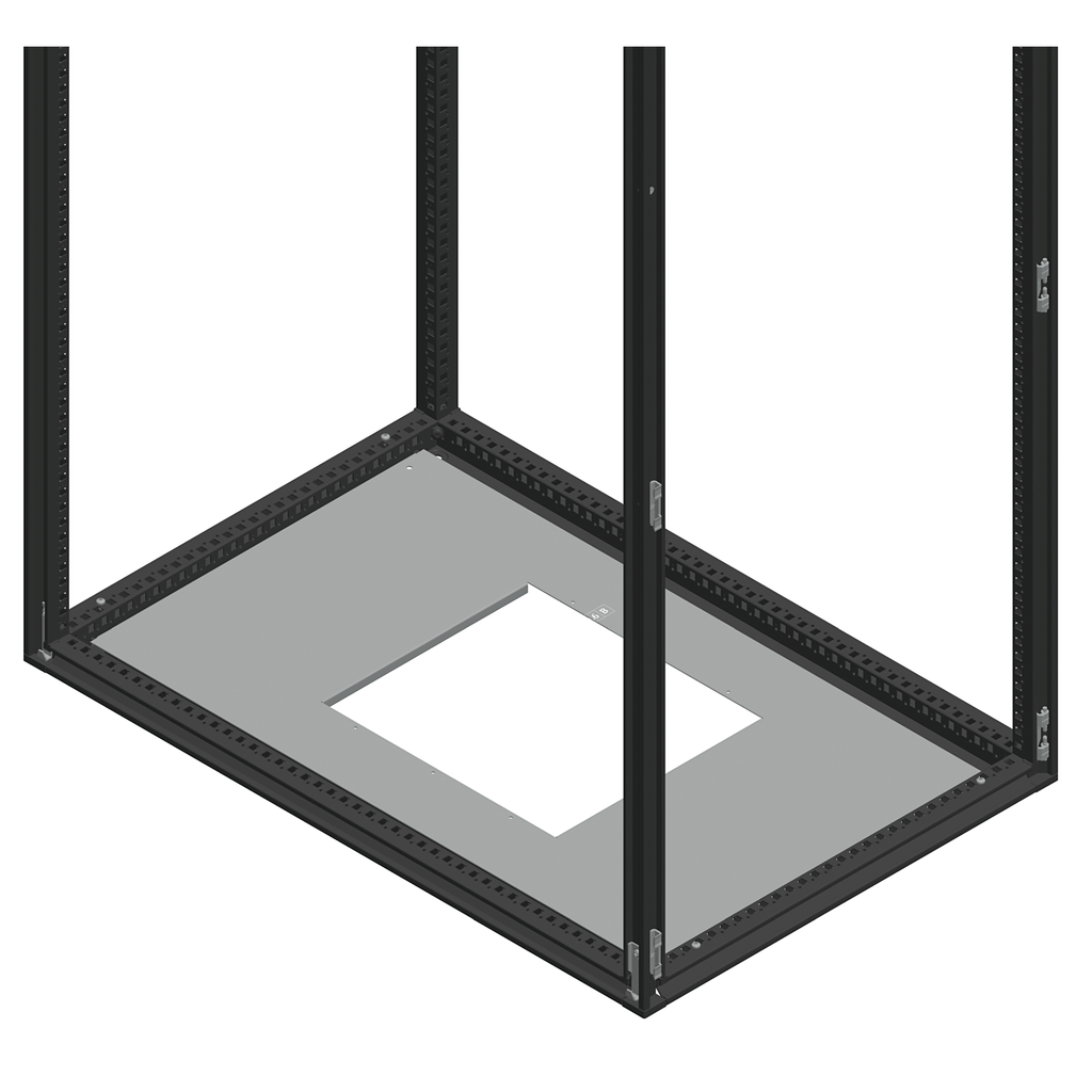 Spacial SF cable gland support for CaSys plates - by screws - 800x1200 mm