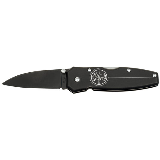 Lightweight Lockback Knife, 2-1/2-Inch Drop Point Blade, Black Handle