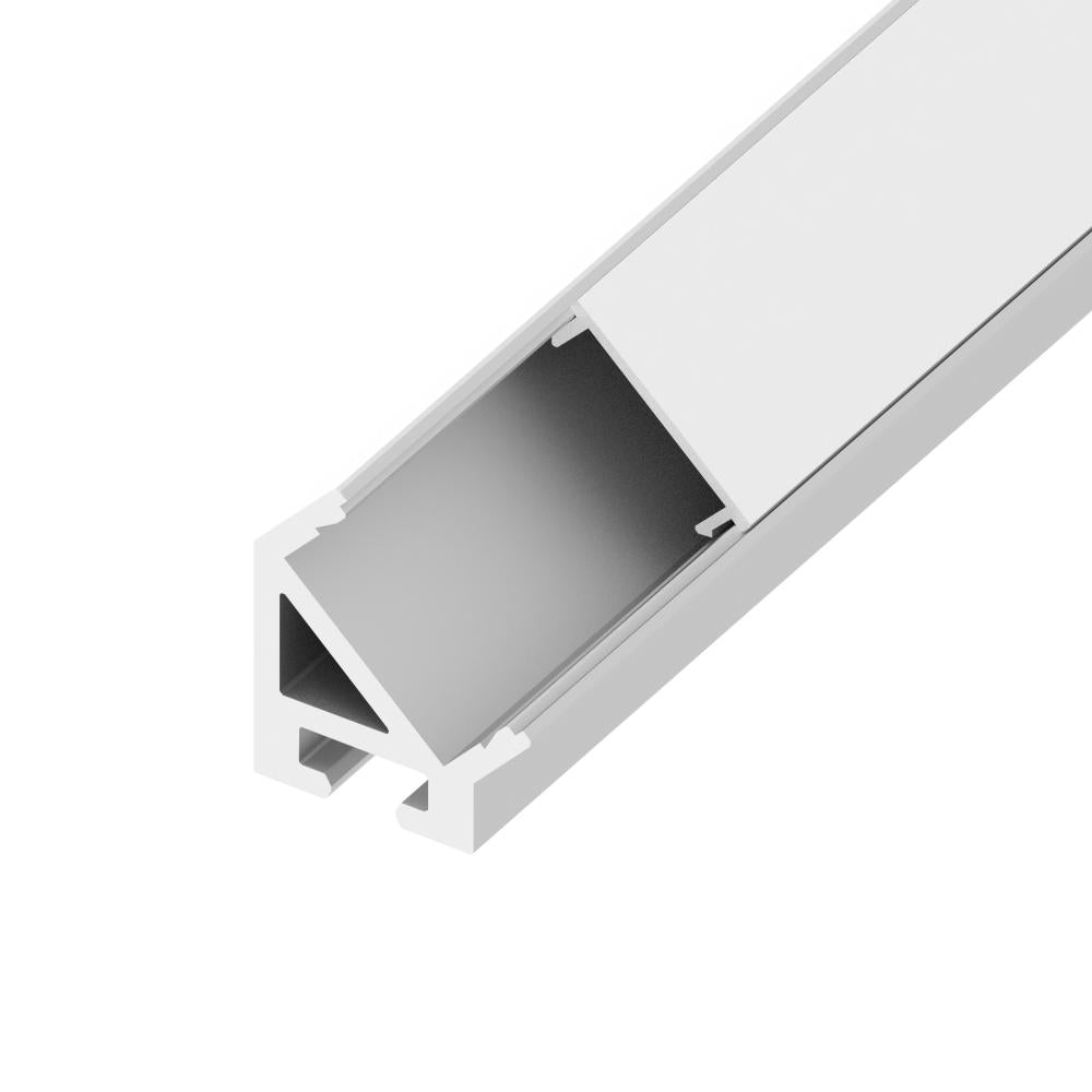 Channel Component, Single End Cap Pair, 45 DEGREE