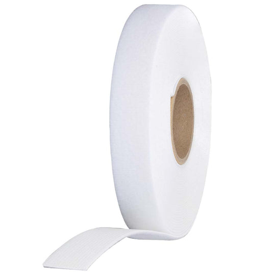 Hook and Loop Tape, 3/4-Inch, 25-Foot, White, Custom Length Cable Ties