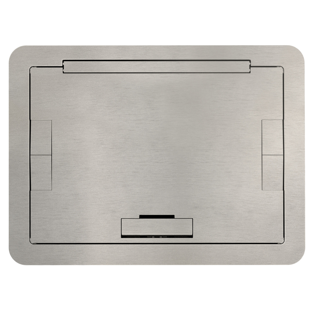 Evolution Series EFB6, EFB8, EFB10 Floor Box Flush Style Cover with Solid Lid TR