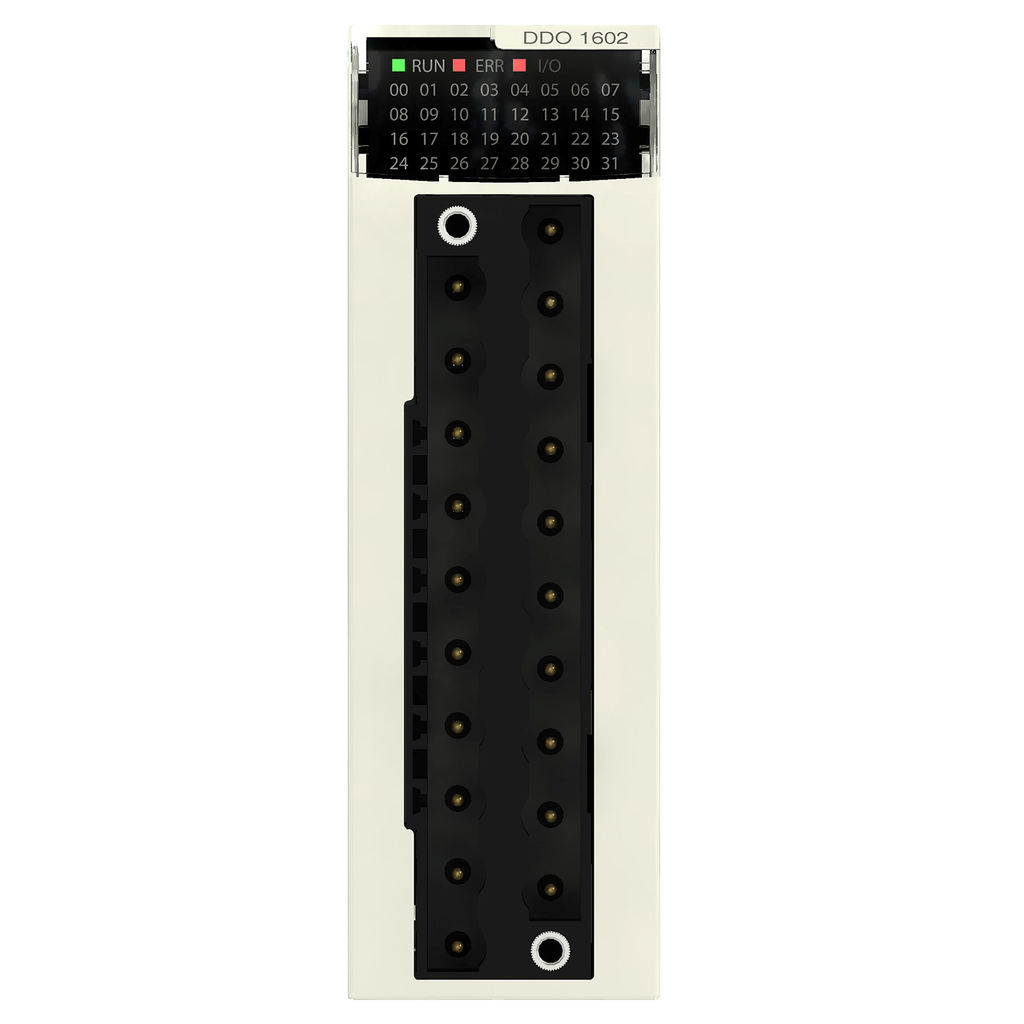 24v Discrete Output Module Discrete output module, Modicon X80, 16 transistor outputs, 24V DC pos ...