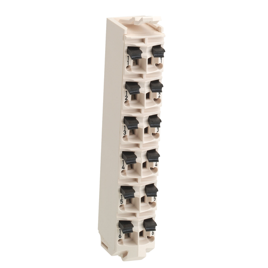 terminal block, Modicon TM5, 12 contacts, white, quantity 1