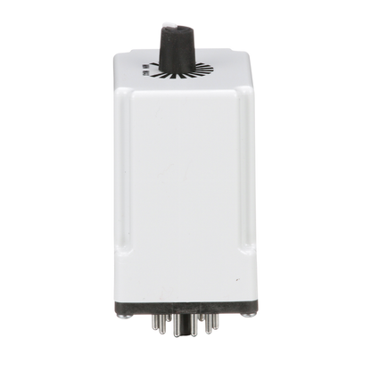 Timing Relay, Type JCK, plug In, off delay, adjustable time, 0.1 to 10 seconds, 10A, 240 VAC, 120 VAC/110 VDC