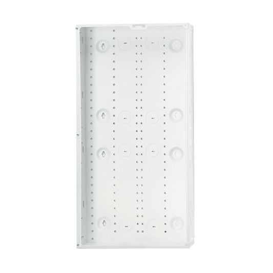 28" Structured Media Enclosure, Metal, White