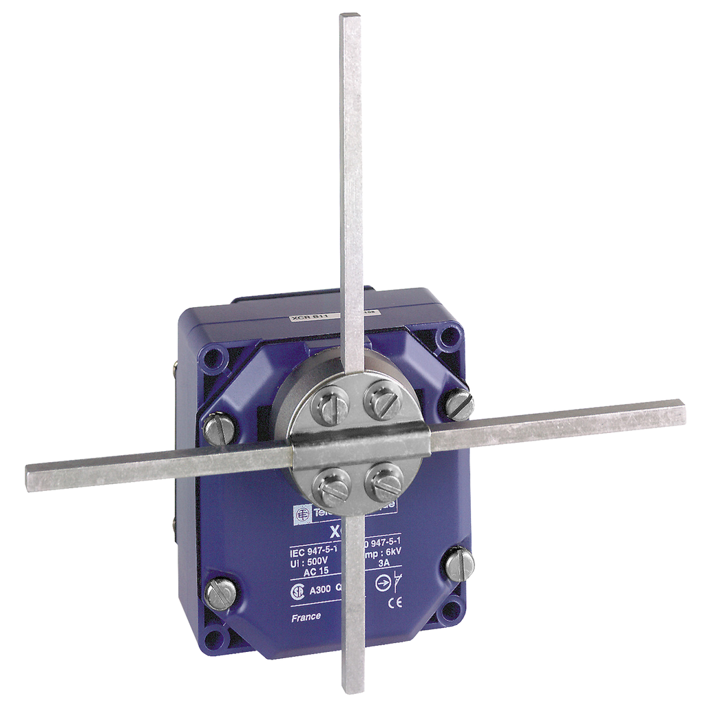 Limit switch, Limit switches XC Standard, XCR, metal stay put T rods l ...