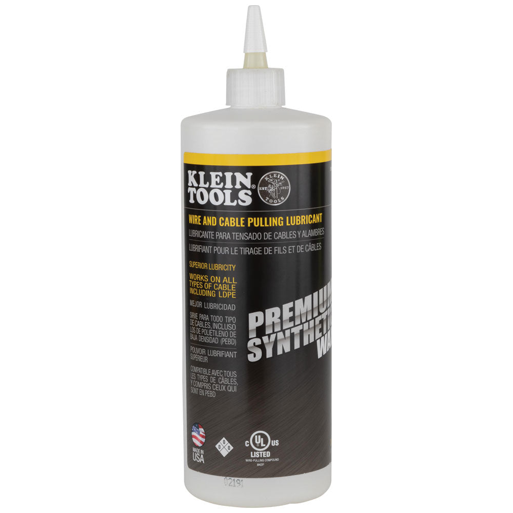 Premium Synthetic Wax Cable Pulling Lube 1-Quart