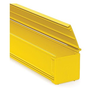 4x4 End Cap (requires end slots), Yellow