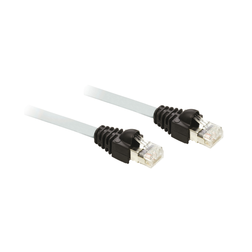 Ethernet ConneXium cable - shielded twisted pair - 2 x rugged RJ45 - UL - 5 m