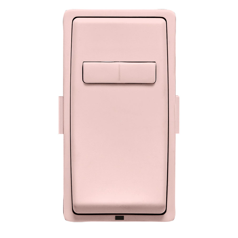 RENU Coordinating Dimmer Remote Color Change Faceplate, Fresh Pink Lemonade Leviton Renu Color Change Kit RKDCD-FP for Renu Coordinating Dimmer Remotes, in Fresh Pink Lemonade