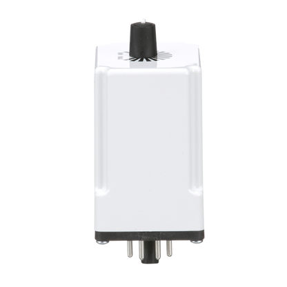 Timing Relay, Type JCK, plug In, on delay, adjustable time, 1.8 to 180 seconds, 10A, 240 VAC, 120 VAC/110 VDC