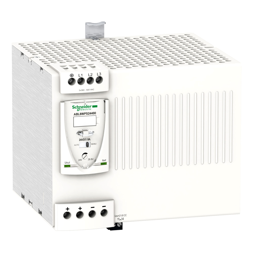 Regulated Switch Power Supply, 3-phase, 380..500V, 24V, 40 A