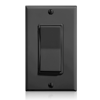 LevNet RF 902 MHz Single Rocker Decora Entry Station, Black