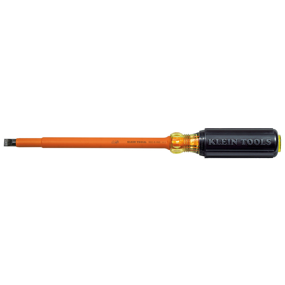 Insulated Screwdriver, 3/8-Inch Cabinet, 8-Inch