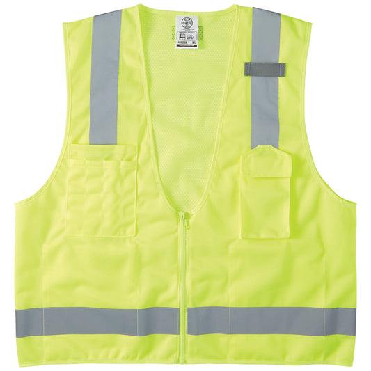 Safety Vest, High-Visibility Reflective Vest, XL