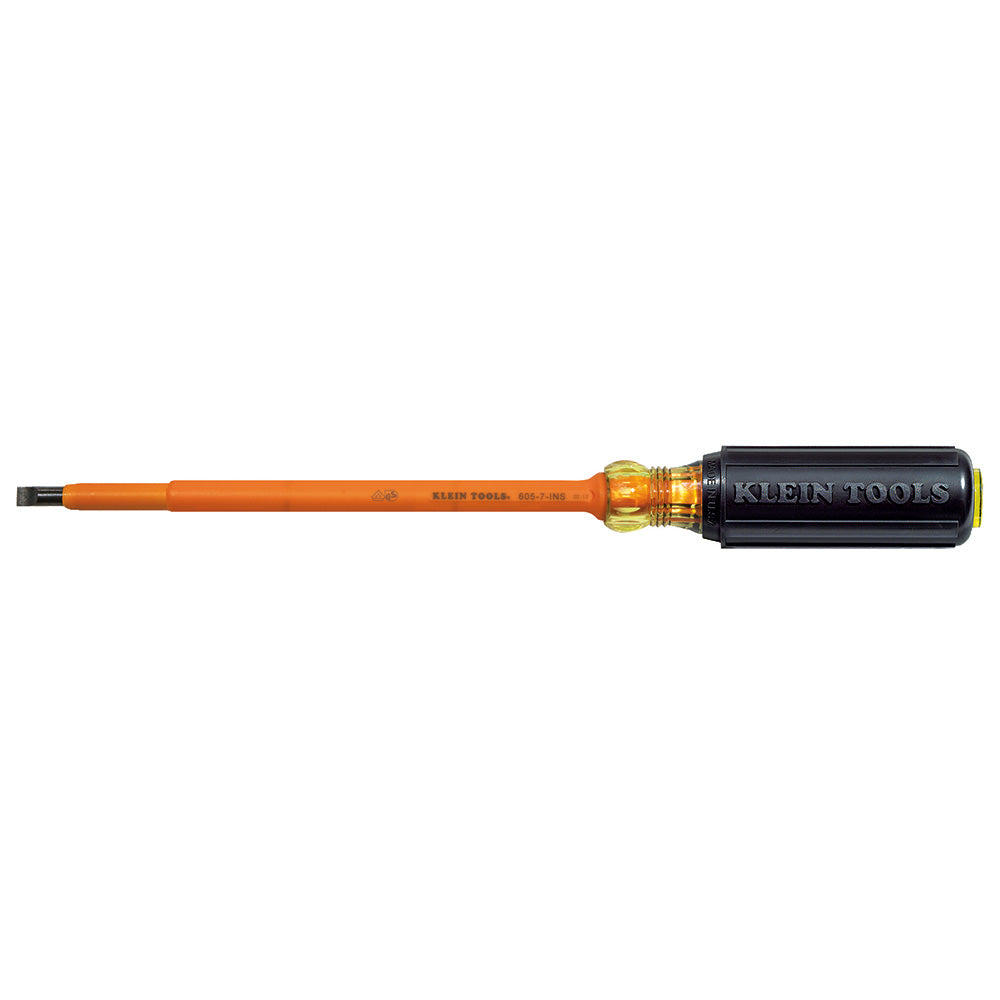 Insulated 1/4-Inch Cabinet Tip Screwdriver, 7-Inch