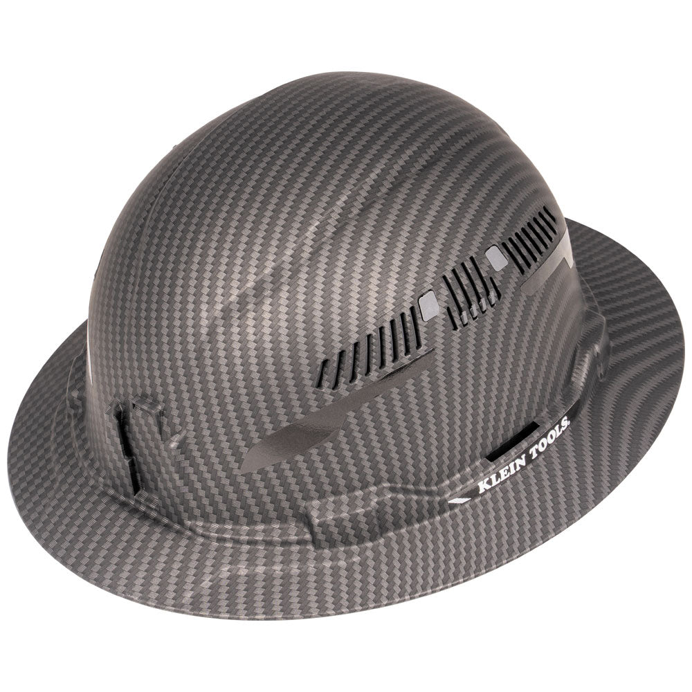 Hard Hat, Premium KARBN™ Pattern, Vented Full Brim, Class C