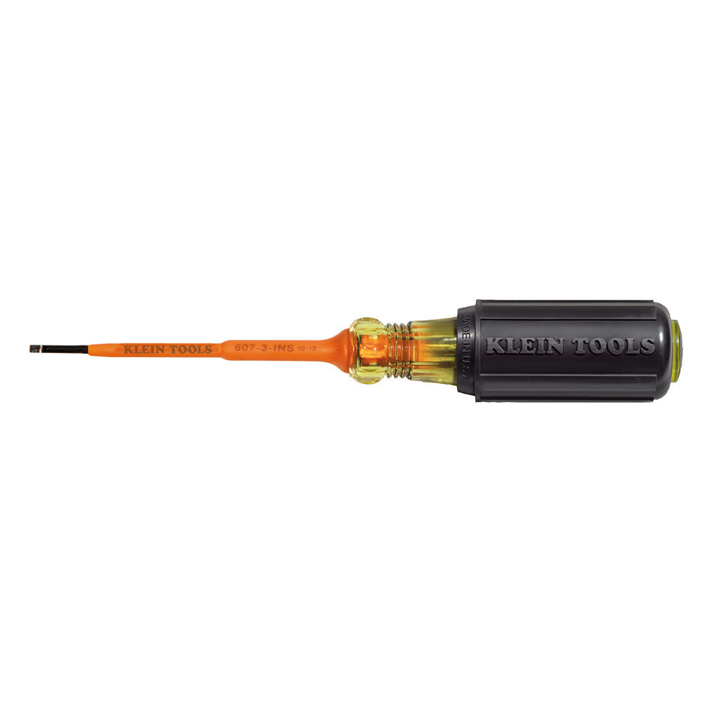 Insulated Screwdriver, 3/32-Inch Cabinet, 3-Inch