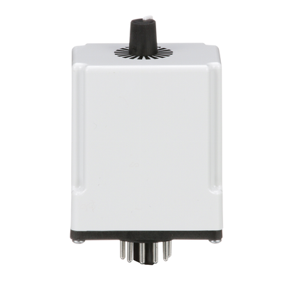 Timing Relay, Type JCK, plug In, off delay, adjustable time, 0.1 to 10 seconds, 10A, 240 VAC, 120 VAC/110 VDC