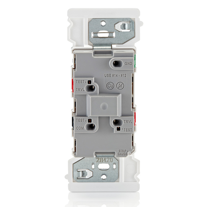 Decora Edge 15 Amp 3-Way Rocker Switch, White