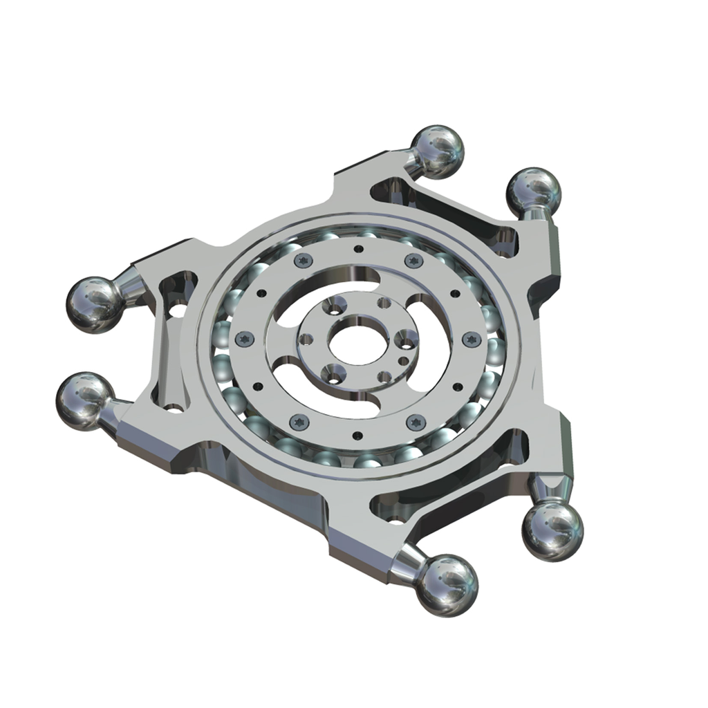 stainless steel parallel plate with bearing and ball pins