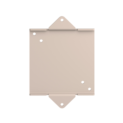 Wall mounting plate for editable alarms, Harmony XVS, mounting 96 mm or 72 mm DIN rail