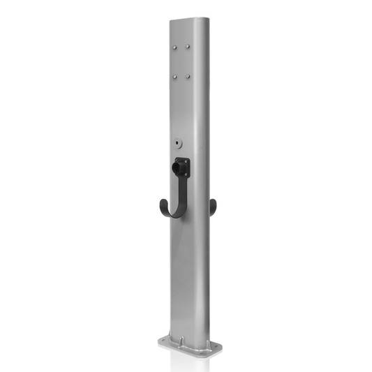 Dual Mount Charging Station Pedestal, Front/Back