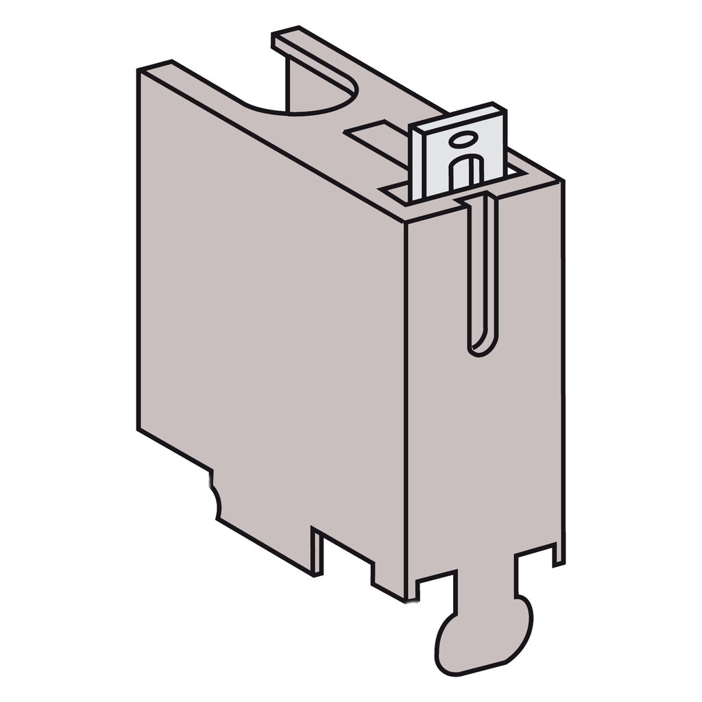 sealable terminal shields - 1 pole - for C60 I - NA ID - set of 2