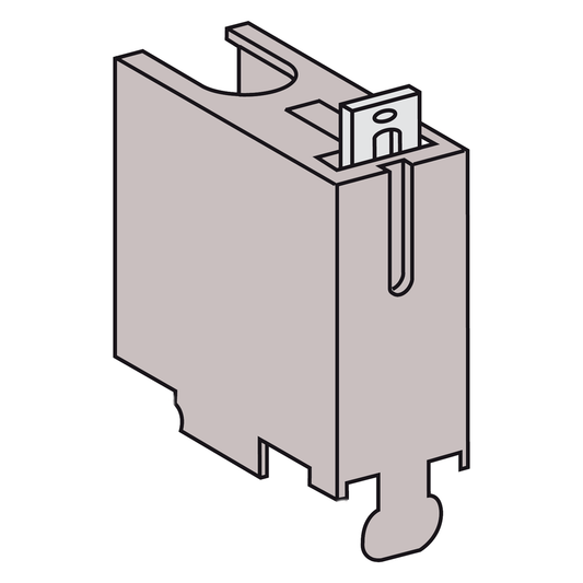 sealable terminal shields - 1 pole - for C60 I - NA ID - set of 2