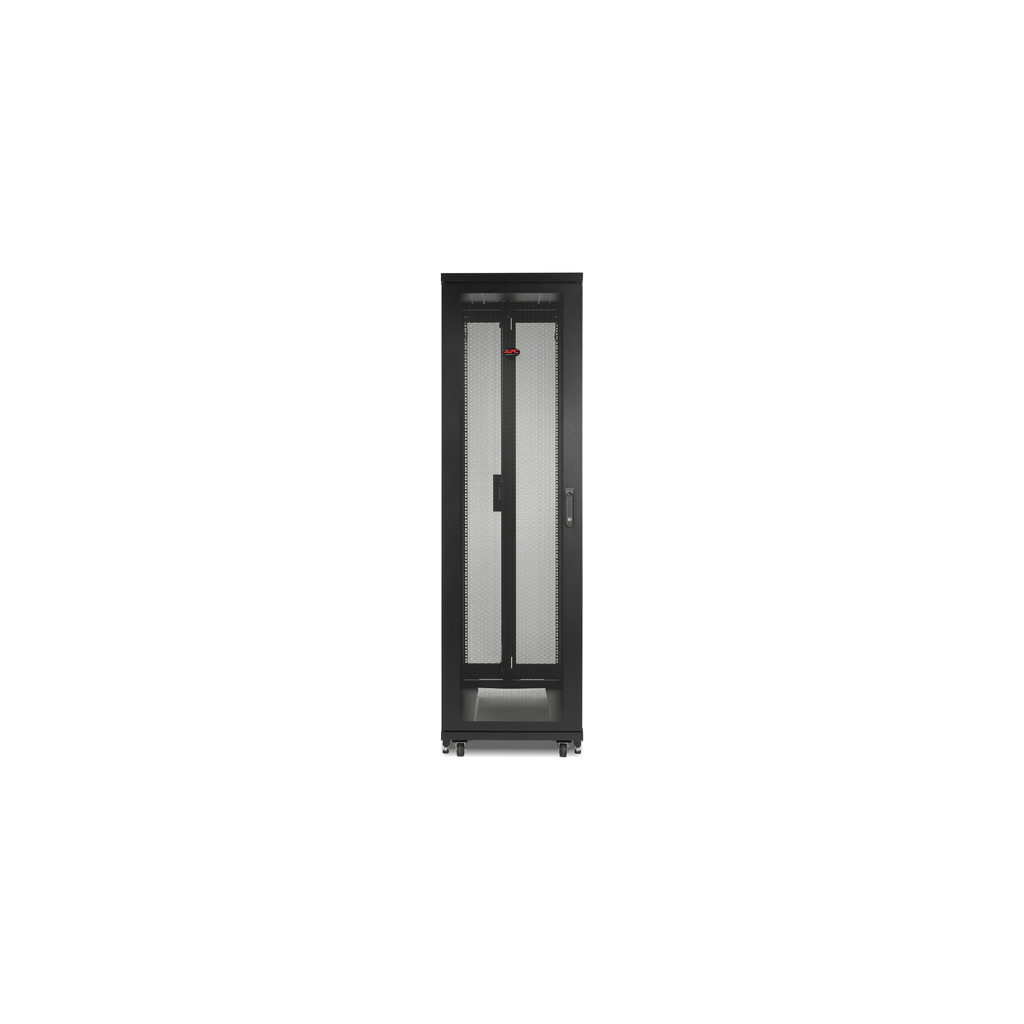 NetShelter SV 48U 600mm Wide x 1200mm Deep Enclosure with Sides Black