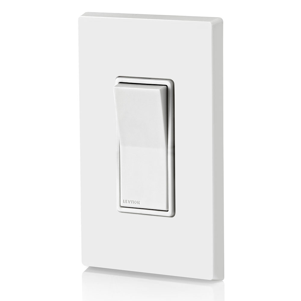 Decora Weather-Resistant Single-Pole Switch White