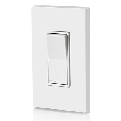 Decora Weather-Resistant Single-Pole Switch White