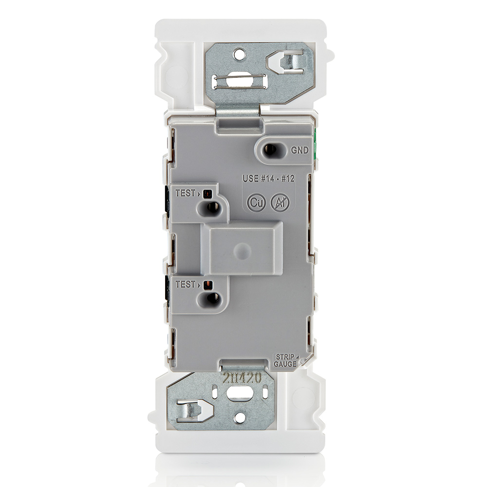 Decora Edge 15 Amp Single Pole Rocker Switch, White