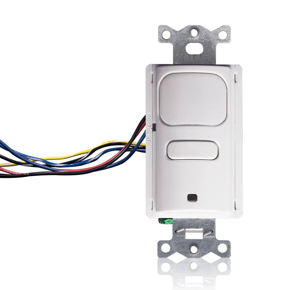 PIR 24V Wall Switch Sensor, White