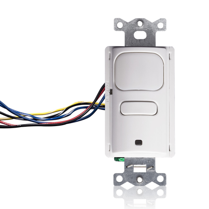 PIR 24V Wall Switch Sensor, White