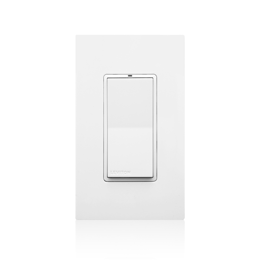 LevNet RF 902 Decora Rocker Wall Switch Receiver, with neutral