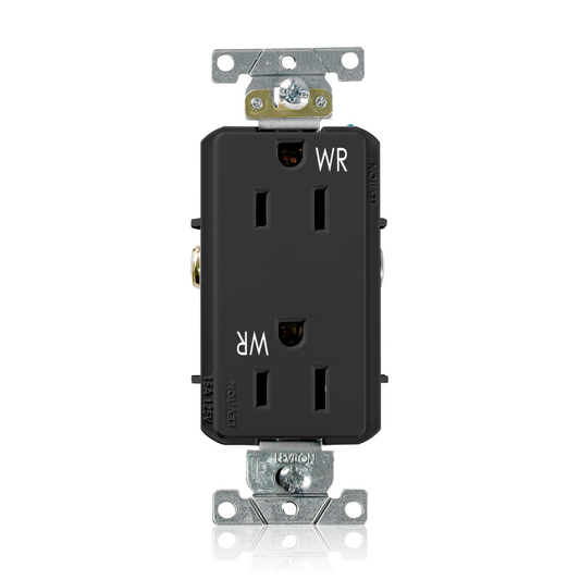 Weather- and Tamper-Resistant Duplex Receptacle, 15 Amp, 125 Volt