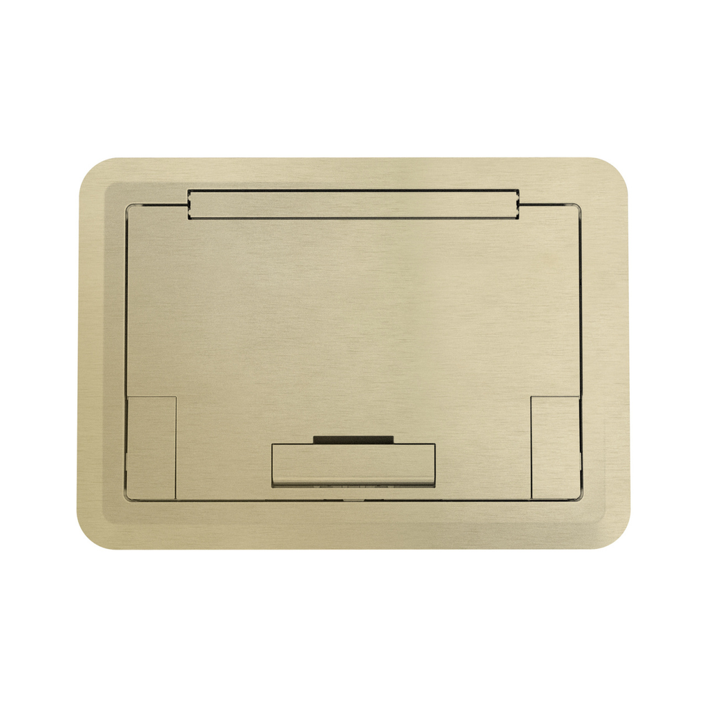 Evolution Series EFB45 Floor Box Surface Style Cover with Solid Lid TR