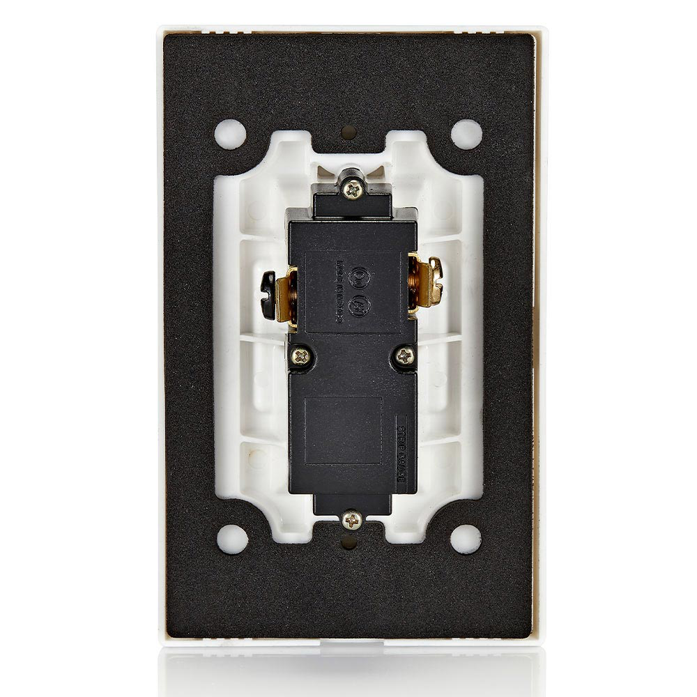 Decora Weather-Resistant Single-Pole Switch White