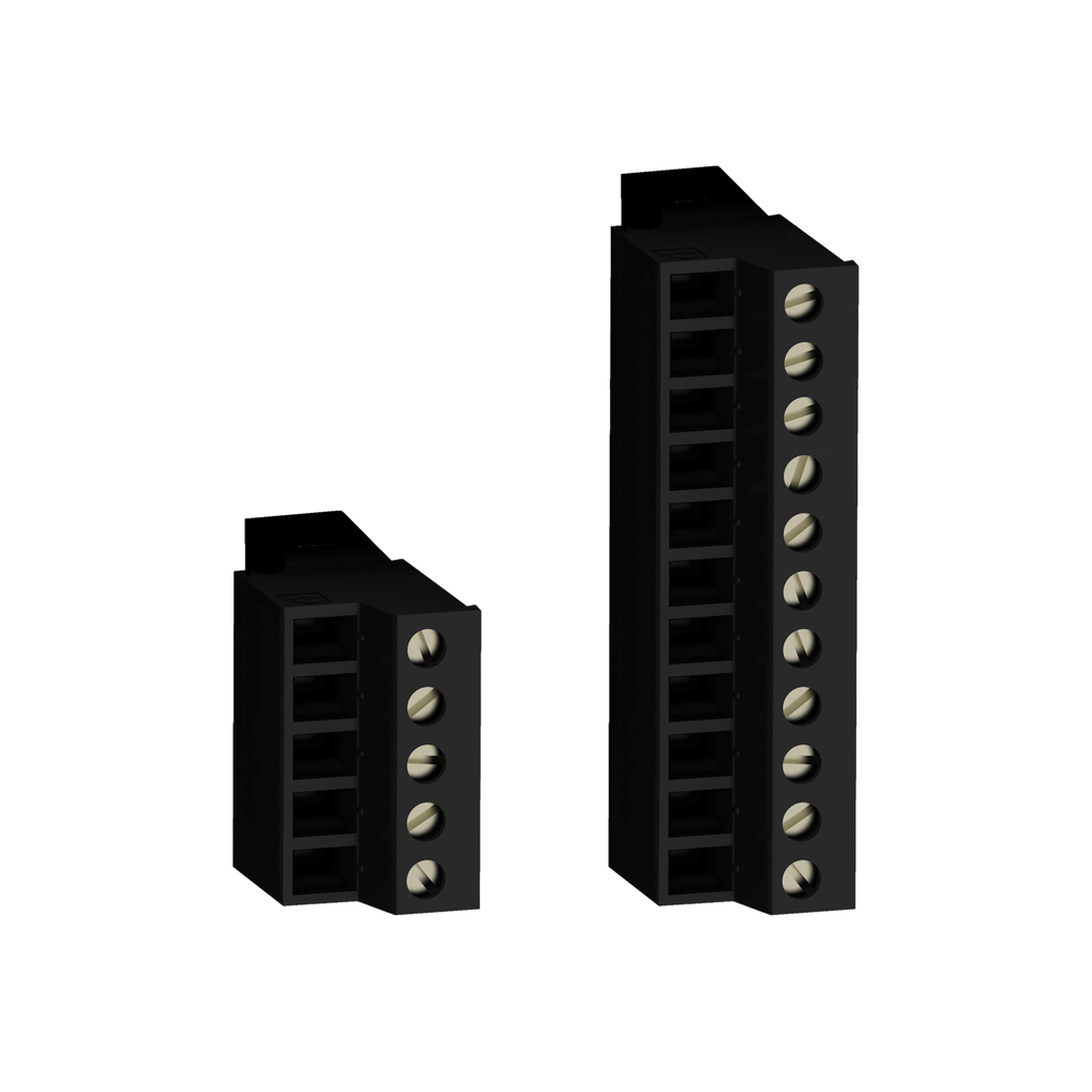 Terminal block kit, Modicon M262, Set of connector, Logic/motion controller Screw connectors, 5 + 11 conn. Blocks