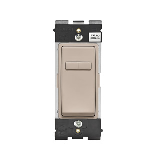 Renu Dimmer Switch Companion for Multi-Location Dimming Leviton Renu Coordinating Dimmer Remote RE00R-CA for 3-Way or More Applications, 120VAC, in Cafe Latte