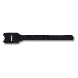 5" Recloseable VELCRO Brand Tie Wraps, Black (25 per pack)