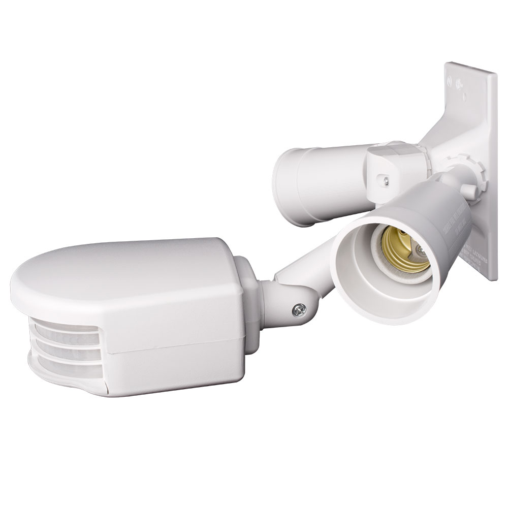 Outdoor PIR Occupancy Sensor, 200° FOV, 220-277VAC, 60Hz