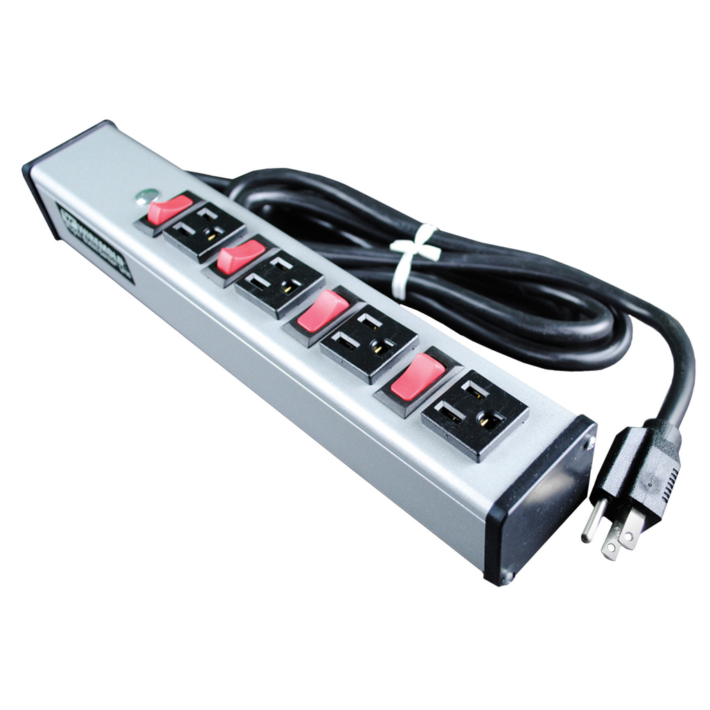 Plug-In Outlet Center Unit / 120V/15A/4 individually switched O/L /6' cord