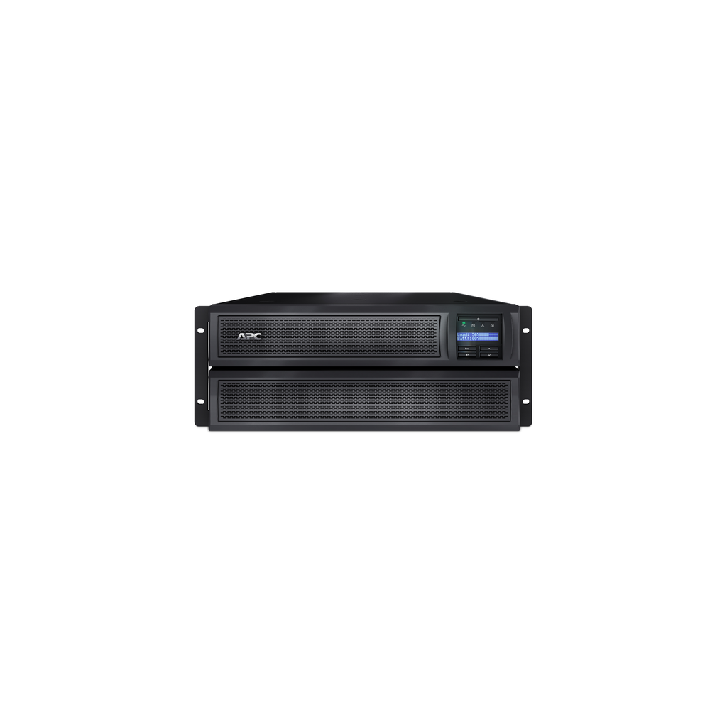 APC Smart-UPS X, Line Interactive, 2000VA, Rack/tower convertible 4U, 100V-127V, 6x 5-15R+3x 5-20R+1x L5-20R NEMA, NMC, Extended runtime, Short depth