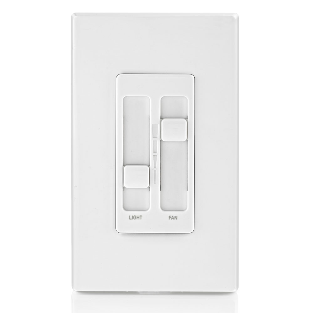 SureSlide Ceiling Fan Control and Dimmer Switch for LED, Halogen and Incandescent Bulbs